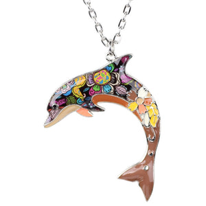 Dolphin Choker Necklace