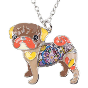 Pug Choker Necklace