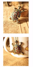Vintage Turtle Tortoise Choker Necklace